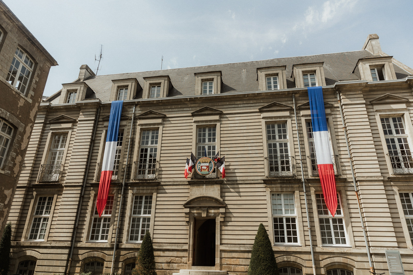 Façade de la mairie de Nantes